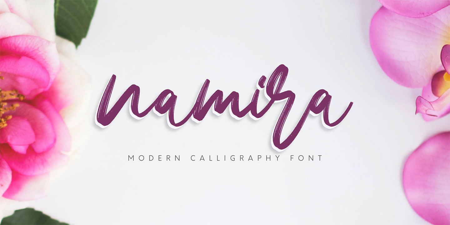Namira Regular Font preview